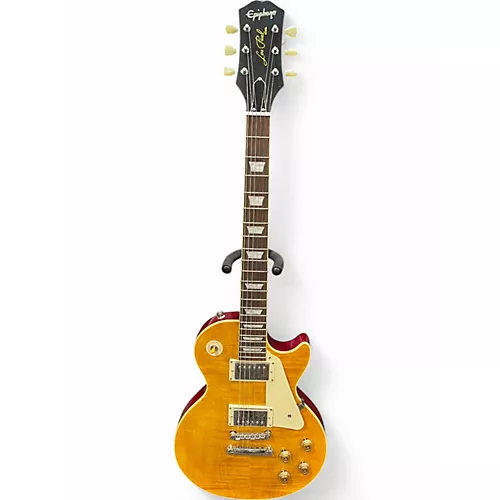 Used Epiphone Joe Bonamassa Lazarus Les Paul Natural Solid Body Electric Guitar Natural - musicians--Friend