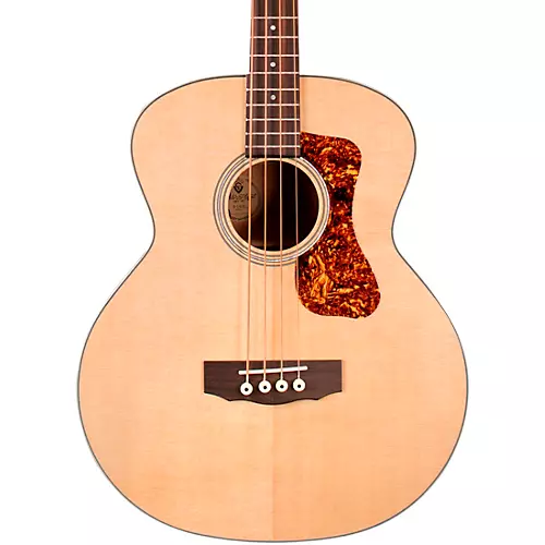 Guild B-140E Westerly Collection Jumbo Acoustic-Electric Bass Guitar Natural - musicians--Friend