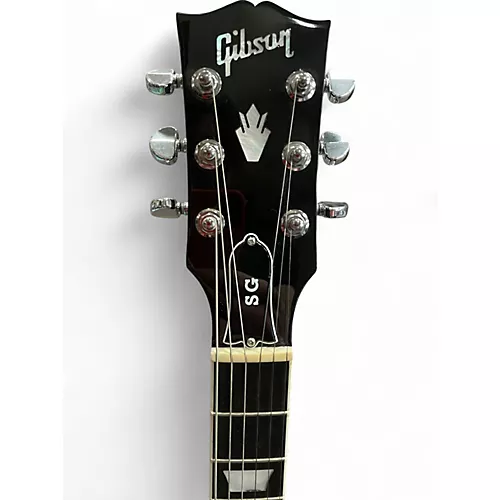 Used 2022 Gibson SG Standard Silver Burst Solid Body Electric Guitar Silver Burst - musicians--Friend