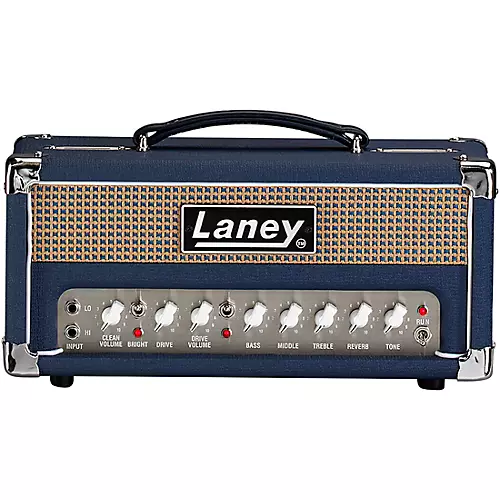 Laney Lionheart 5W Class A Tube Guitar Amp Head Blue - musicians--Friend
