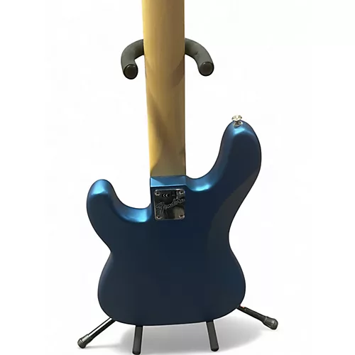 Used 2018 Fender American Performer Precision Bass SATIN LAKE PLACID BLUE Electric Bass Guitar SATIN LAKE PLACID BLUE - musicians--Friend