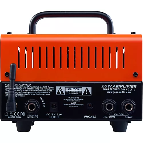 Joyo BanTamP FireBrand 20W Guitar Amp Head - musicians--Friend