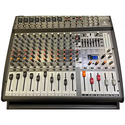 Used Behringer EUROPOWER PMP3000 Powered Mixer - musicians--Friend