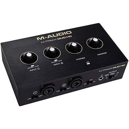 M-Audio M-Track DUO HD Audio Interface Producer Pack - musicians--Friend
