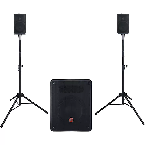Open-Box Harbinger M350 Portable PA System with Subwoofer Condition 1 - Mint - musicians--Friend