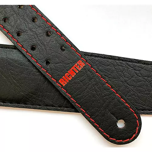 RICHTER Gary Holt Artist Series 1576GH-II Guitar Strap Black/Red 2.36 in. - musicians--Friend