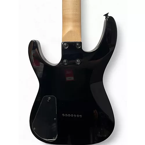 Used Jackson JS22-7 Dinky 7 String Black Solid Body Electric Guitar Black - musicians--Friend