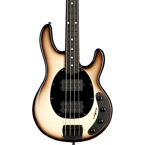 Ernie Ball Music Man StingRay Special HH Electric Bass Guitar Black and Chrome - musicians--Friend