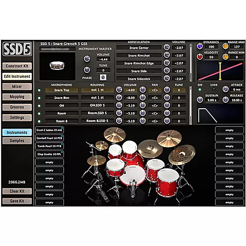 Steven Slate Audio Steven Slate Drums 5 Virtual Drum Instrument Plug-in - musicians--Friend