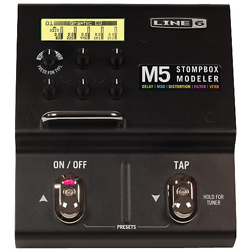 Line 6 M5 Stompbox Modeler Guitar Multi-Effects Pedal - musicians--Friend