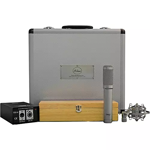 Peluso Microphone Lab TR 14 Vacuum Tube Ribbon Microphone Kit Nickel - musicians--Friend