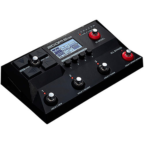 Zoom B2 Four Multi-Effects Processor for Bass Black - musicians--Friend