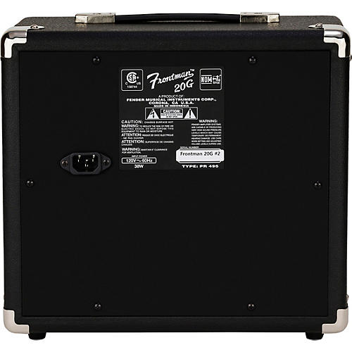 Fender Frontman 20G Guitar Combo Amp Black - musicians--Friend
