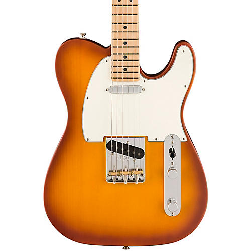 Fender American Performer Timber Telecaster Spruce Electric Guitar Honey Burst - musicians--Friend