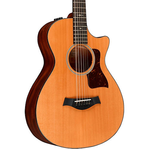 Taylor 2022 552ce V-Class 12-Fret Grand Concert 12-String Acoustic-Electric Guitar Natural - musicians--Friend