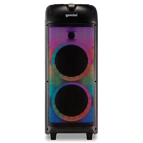 Gemini GPLT-360 360 Portable Bluetooth Speaker With LED Party Lighting - musicians--Friend