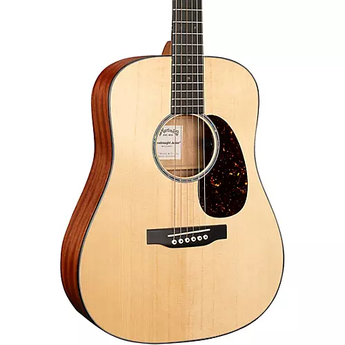 Martin D Jr E Dreadnought Acoustic-Electric Guitar Natural - musicians--Friend