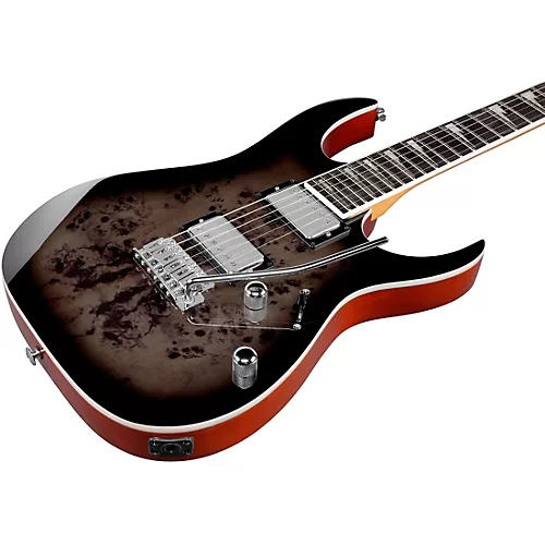 Ibanez GRG220PA1 GIO RG Electric Guitar Transparent Brown Black Burst - musicians--Friend