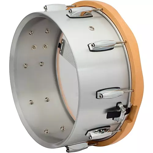 Gretsch Drums Gold Series Aluminum/Maple Snare Drum 14 x 6.5 Wood Hoop - musicians--Friend
