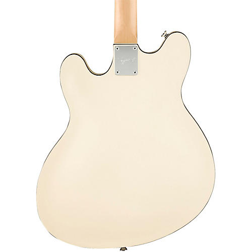 Squier Affinity Series Starcaster Deluxe Electric Guitar Olympic White - musicians--Friend