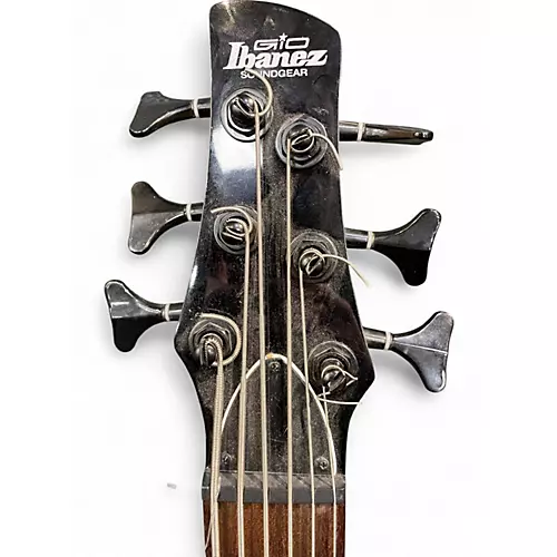 Used Ibanez Gio GSR206 Walnut Electric Bass Guitar Walnut - musicians--Friend
