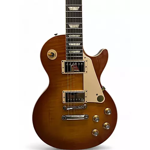 Used Gibson Les Paul Standard Honey Burst Solid Body Electric Guitar Honey Burst - musicians--Friend
