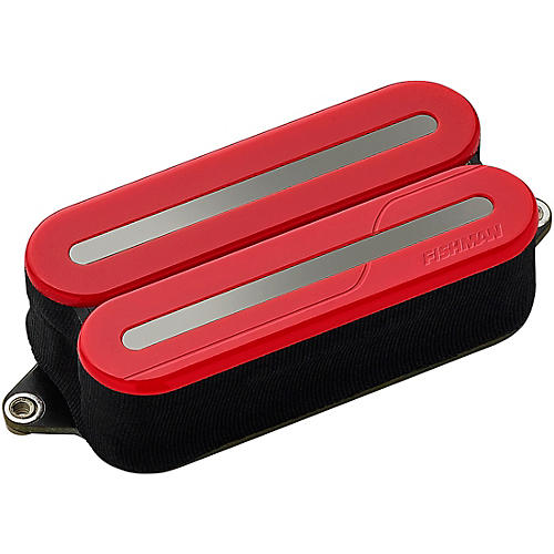 Fishman Fluence Open Core Modern Humbucker 6-String Black Nickel Blades Electric Guitar Ceramic Pickup Red - musicians--Friend