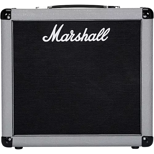 Marshall 2512 Studio Jubilee 70W 1x12 Guitar Speaker Cabinet Black and Silver - musicians--Friend