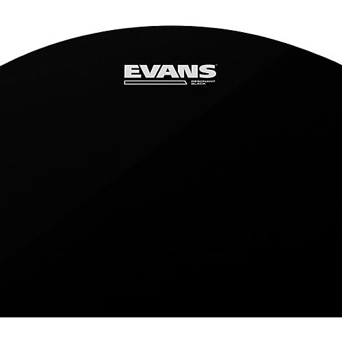 EVANS Resonant Black Tom Drum Head 8 in. - musicians--Friend