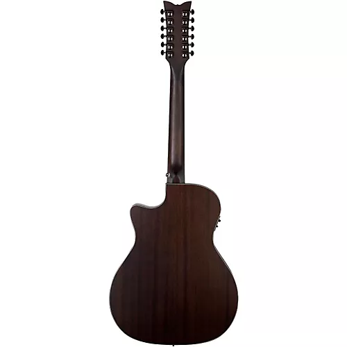Schecter Guitar Research Orleans Studio 12-String Acoustic Guitar See-Thru Black - musicians--Friend