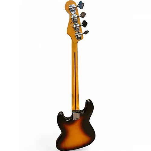 Used 2009 Fender JAZZ BASS 3 Tone Sunburst Electric Bass Guitar 3 Tone Sunburst - musicians--Friend