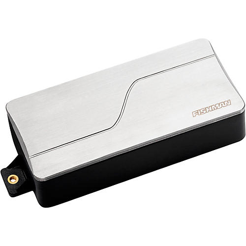 Fishman Fluence Modern Humbucker 3 Voices 7-String Electric Guitar Alnico Pickup Brushed Stainless - musicians--Friend