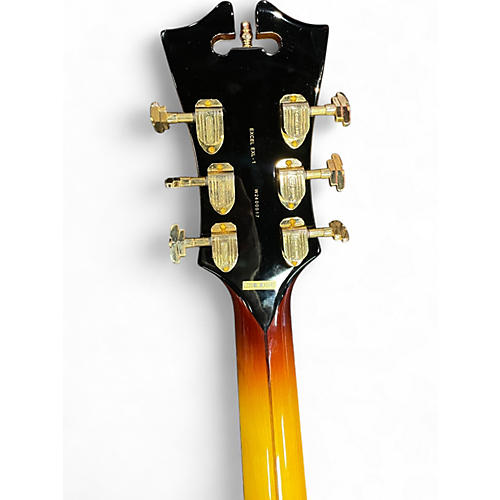 Used D'Angelico EXL-1 Dark Iced Tea Burst Hollow Body Electric Guitar Dark Iced Tea Burst - musicians--Friend