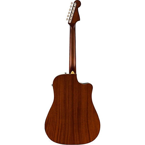 Fender Left-Handed California Redondo Player Acoustic-Electric Guitar Natural - musicians--Friend