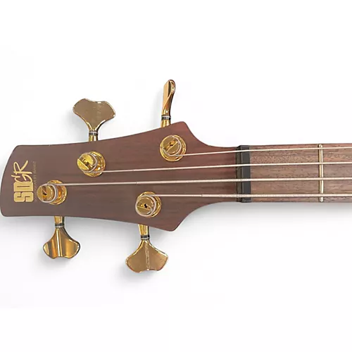 Used Ibanez SR1800 1P02 Natural Electric Bass Guitar Natural - musicians--Friend