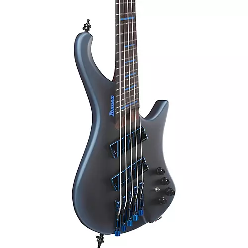 Ibanez EHB5MSBSP 5-String Multi-Scale Ergonomic Headless Bass Guitar Midnight Arctic Ocean Matte - musicians--Friend