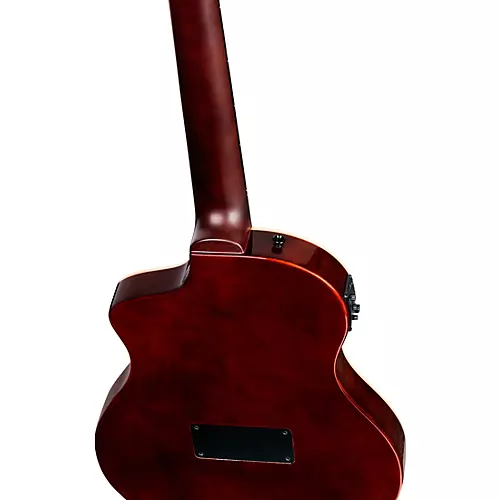 Ortega RTPSTD Nylon-String Acoustic-Electric Guitar Satin Black - musicians--Friend