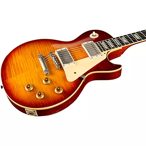 Gibson Custom 1959 Les Paul Standard Reissue Limited Edition Murphy Lab with Brazilian Rosewood Fingerboard Electric Guitar Tom's Lemon - musicians--Friend