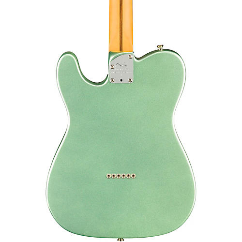 Fender American Professional II Telecaster Rosewood Fingerboard Electric Guitar Mystic Surf Green - musicians--Friend