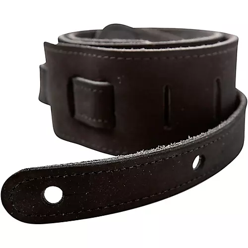 Taylor Gemstone Guitar Strap Sanded Suede Black 2.5 in. - musicians--Friend