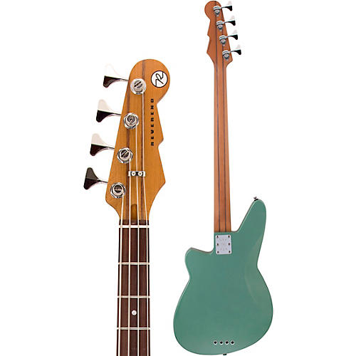 Reverend Mercalli 4 Rosewood Fingerboard Electric Bass Metallic Alpine - musicians--Friend