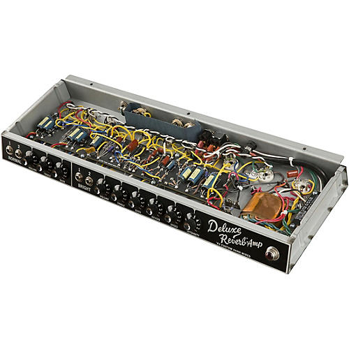 Fender '64 Custom Deluxe Reverb 20W 1x12 Tube Guitar Combo Amp Black - musicians--Friend