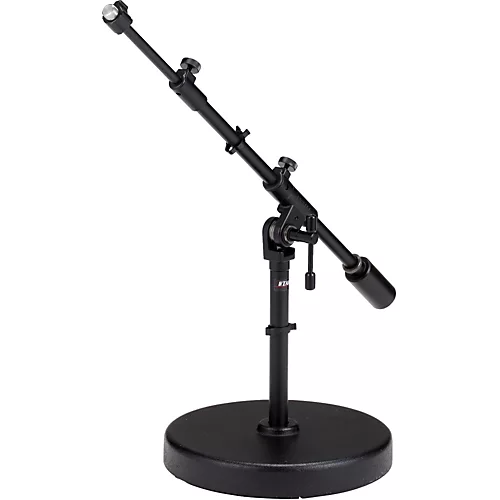 TAMA Iron Works Studio Round Base Extra Low-Profile Telescoping Boom Stand Black - musicians--Friend