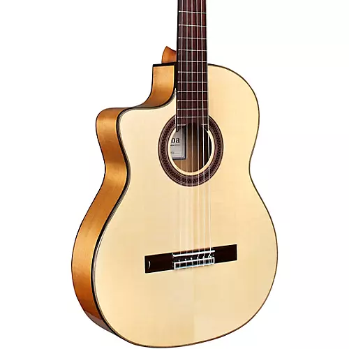 Cordoba GK Studio Left-Handed Flamenco Acoustic-Electric Guitar Natural - musicians--Friend