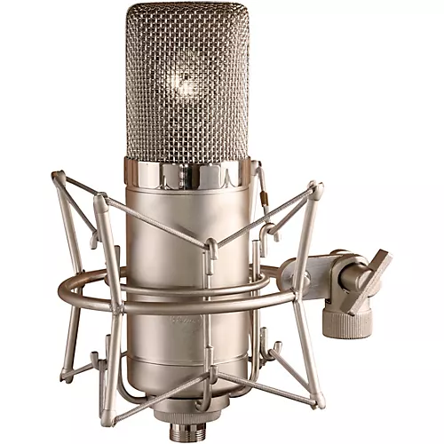 Peluso Microphone Lab P-49 Large Diaphragm Condenser Tube Microphone Kit Nickel - musicians--Friend