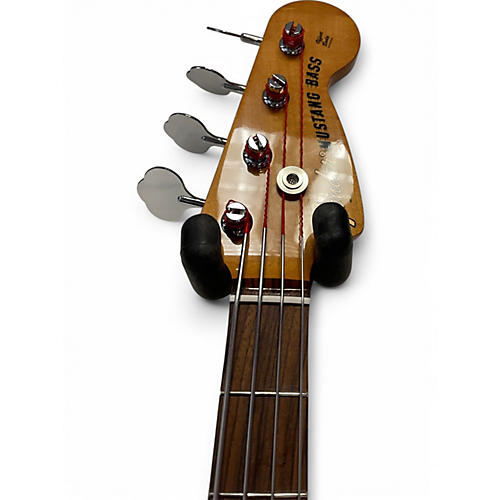 Used 2024 Fender MUSTANG VINTERA II '70'S BASS COMPETITION ORANGE Electric Bass Guitar COMPETITION ORANGE - musicians--Friend