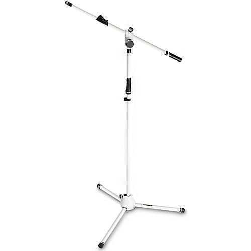 Gravity Stands MS 4322 Microphone Stand With Telescoping Boom - White - musicians--Friend