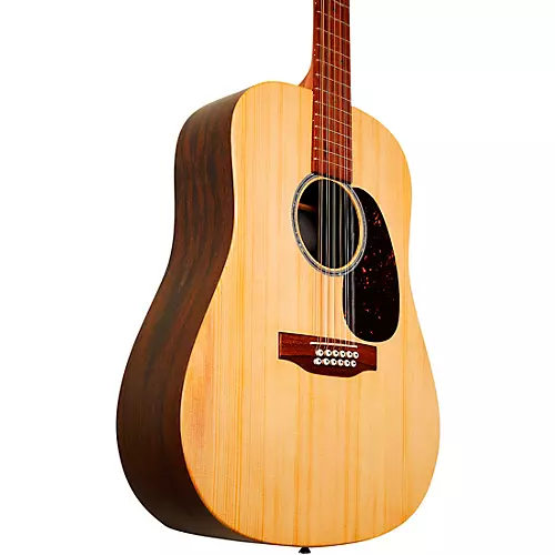 Martin DX2E 12-String X Series Rosewood Dreadnought Acoustic-Electric Guitar Natural - musicians--Friend