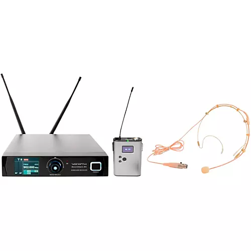 VocoPro Benchmark-BOM: True diversity wireless bodypack system with omnidirectional headset microphone - musicians--Friend