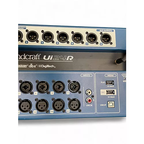 Used Soundcraft ui24r Unpowered Mixer - musicians--Friend